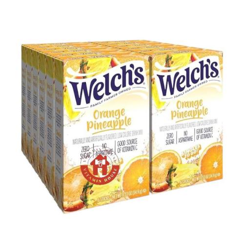 Orange pineapple flavor - 12 cans - Welchs