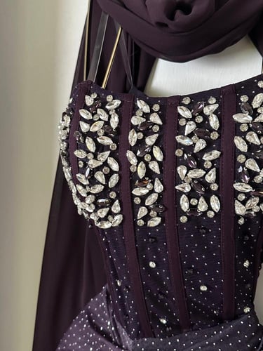 فستان ارجوان