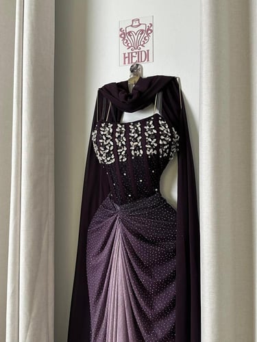 فستان ارجوان