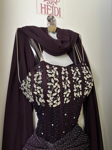 فستان ارجوان