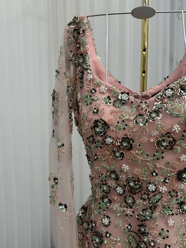 فستان سهره كلفه على تل