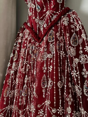 فستان قمريه