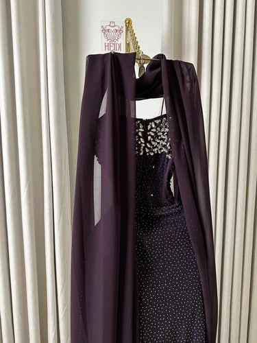 فستان ارجوان