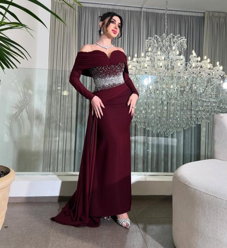 فستان ارجوان