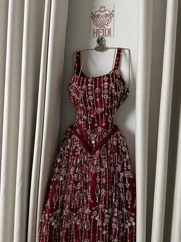 فستان قمريه