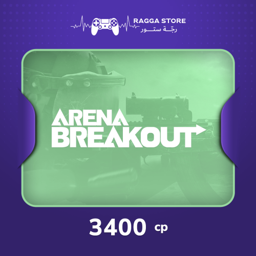 شحن 3,400 CP أرينا بريك أوت | شحن Arena Breakout آ...