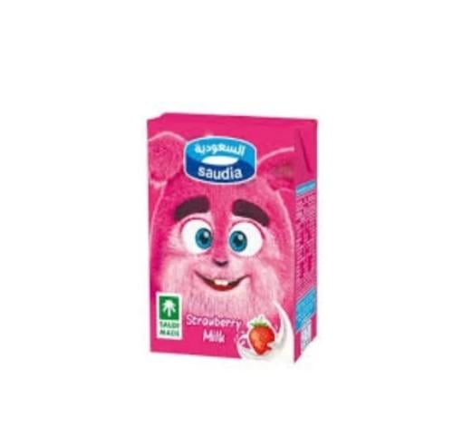 حليب السعودية فراولة 200 مل