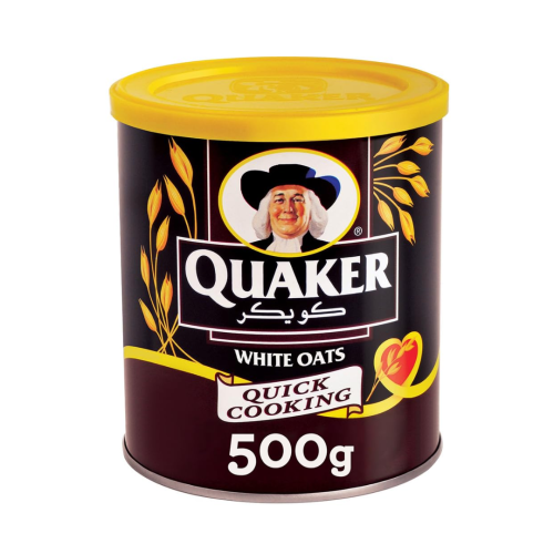 كويكر رقائق شوفان ابيض 500 جرام
