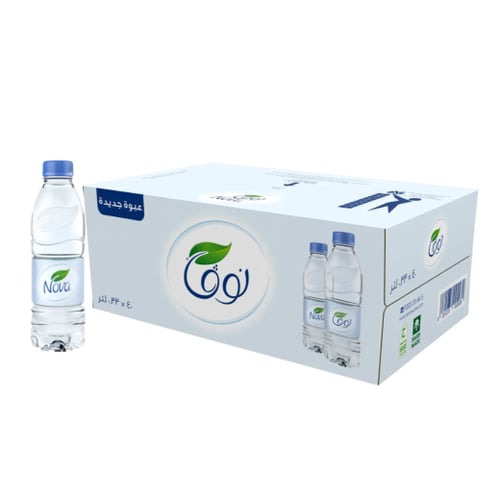 مياه نوفا النقية 330مل × ٤٠ عبوة