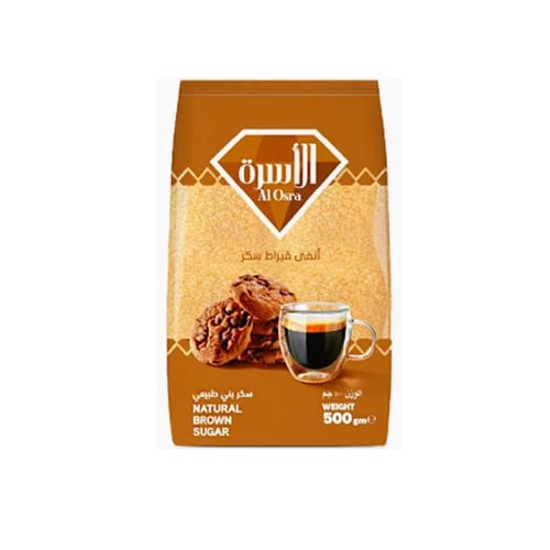 الأسرة سكر بني طبيعي 500 جرام