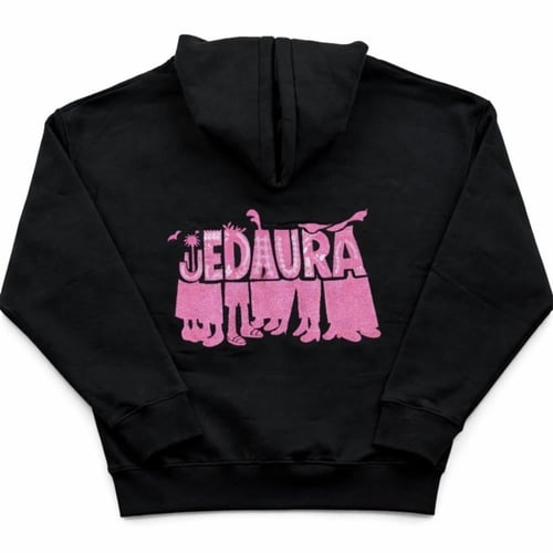 JEDAURA OFFICIAL HOODIE IN PINK