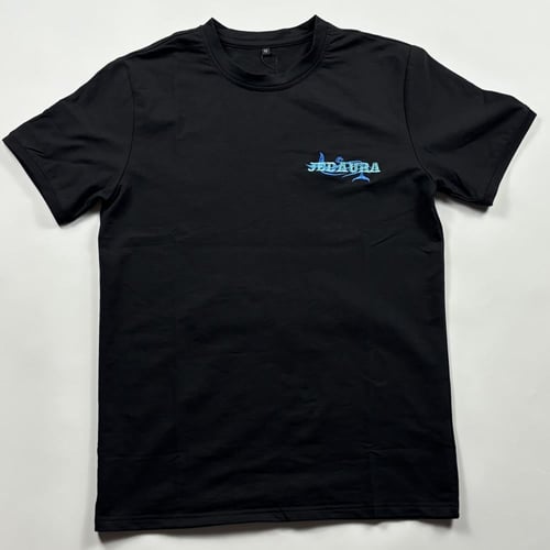 Engineering roundabout T-shirt in black