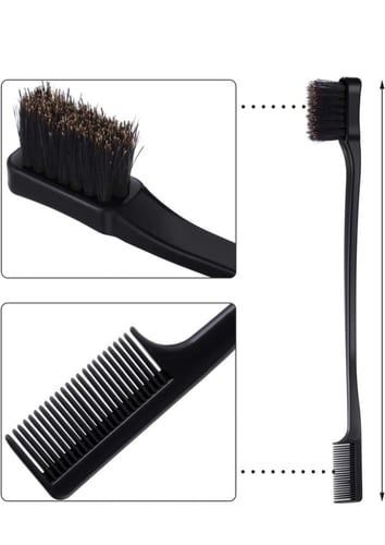 فرشه تثبيت البيبي هير Edge Brush & Comb