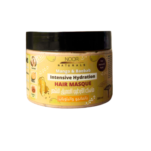 ماسك الترطيب العميق بالمانجو والقونقليز Mango & Ba...