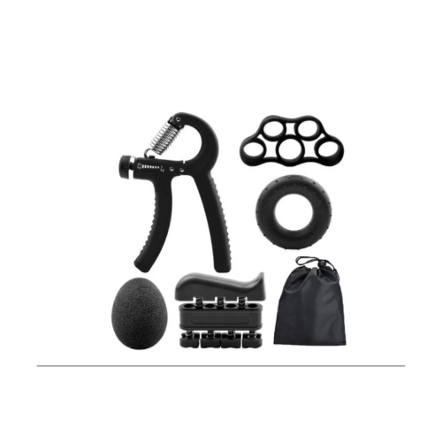 مجموعة أدوات تمرين قبضة اليد من 6 قطع 18 x 16 x 8س...