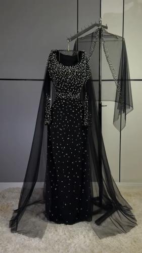 فستان سهره أسود