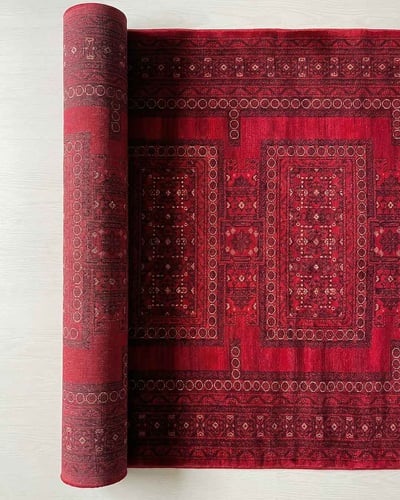 سجاد أفغاني بدخشان أحمر – سجاد شرقي احمر للمجالس ب...