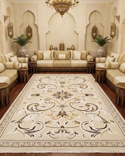 سجاد فيكتوريا بيج فاتح كلاسيك – سجاد فرنسي | سجاد...