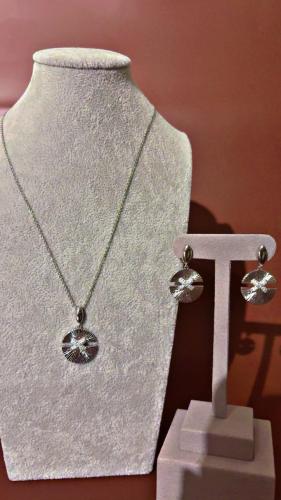 Silver Tiffany gold replacement set