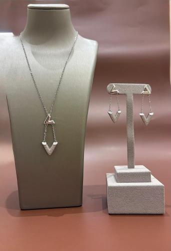 Louis Vuitton silver set