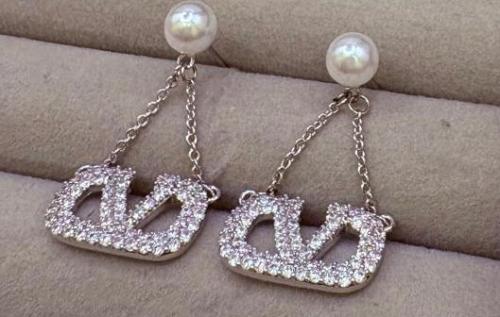 Valentino silver earrings