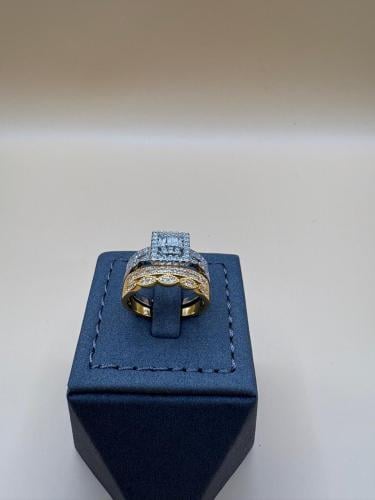Twin's ring, broken, free size