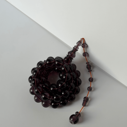 مسباح أكوامارين دائري بانعكاس