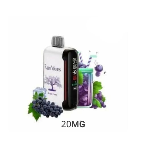 سحبة رايب فيبز 20000 بوف عنب فرايز Ripe Vapes 2000...