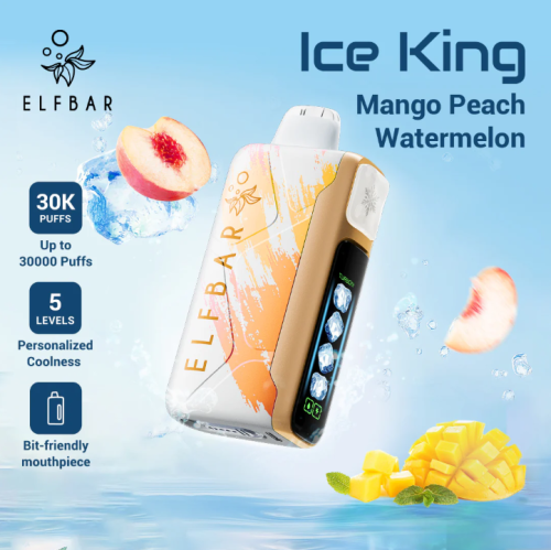 Pull of 1000 Ice King Peach Mango Watermelon 30 th...