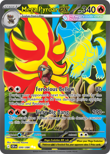 Mega Pyroar ex 099/086