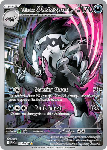 Galarian Obstagoon 245/217