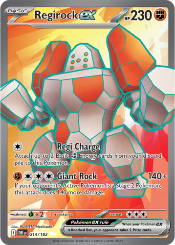 Regirock ex 214/182