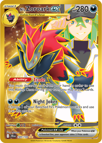 N's Zoroark ex 189/159