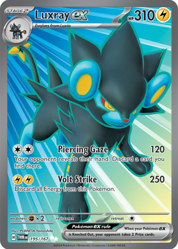 Luxray ex 195/167