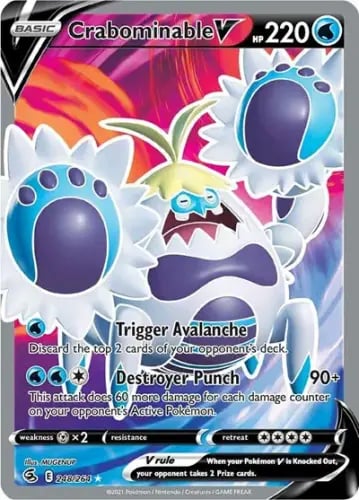 Crabominable V (Full Art) 248/264