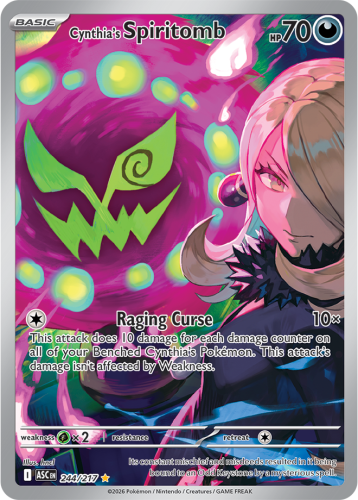 Cynthia's Spiritomb 244/217