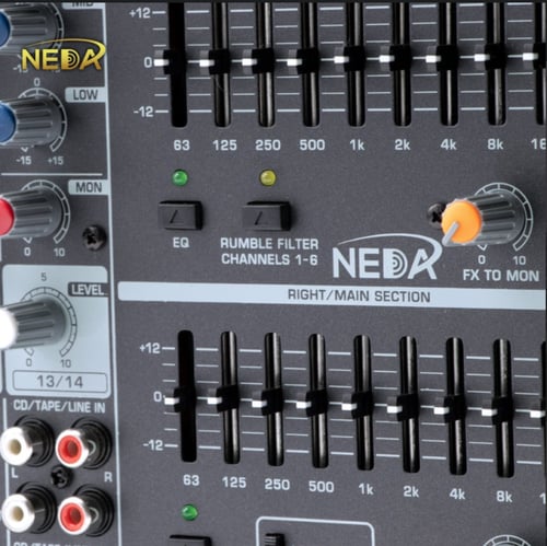 جهاز مكسر صوت 800 وات بي ام بي 2000 نداء pmp2000