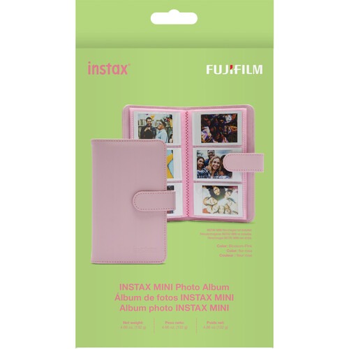 ألبوم صور FUJIFILM Instax Mini بلون وردي بلوسوم