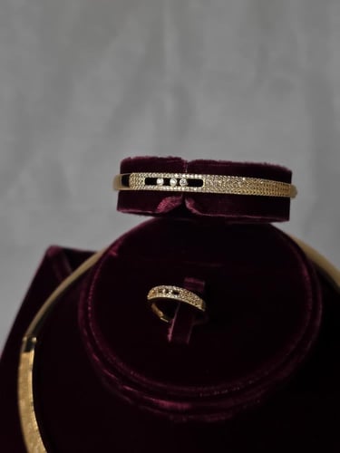 طقم مسيكا تصميم الالماس