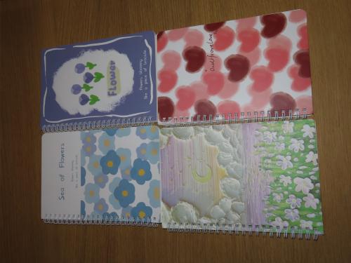 Cute-themed notebook