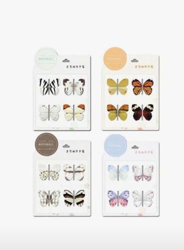 Book dividers shaped like butterflies
