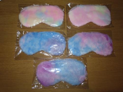Sleep mask in various colors