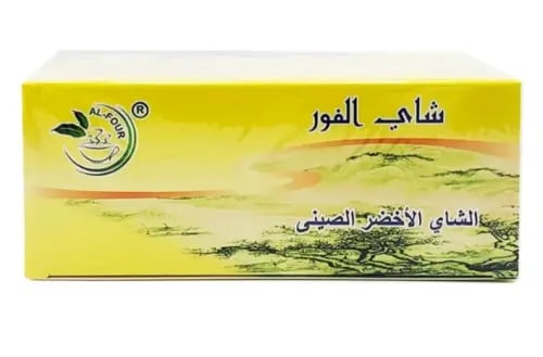 شاي الفور الاخضر الصيني 20 كيس 40 جرام