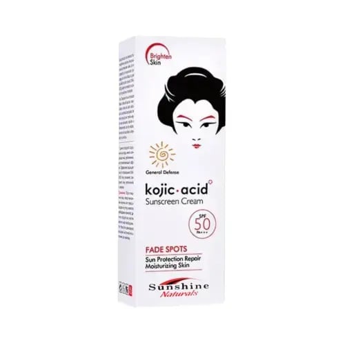 Sun protection cream with kojic acid, SPF 50, 80 grams
