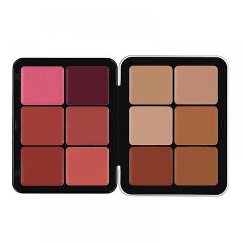 مجموعة الوجه HD احمر الخدود والشفايف والاساسات وال...