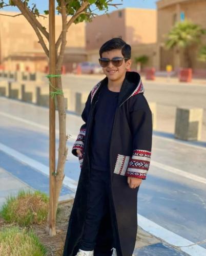 فروة السدو للأطفال تطريز الاسم حسب الطلب – تناسب ا...