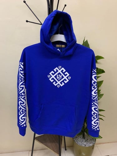 بلوفر نادي النصر الشتوي أزرق - هودي رياضي ثقيل ومر...