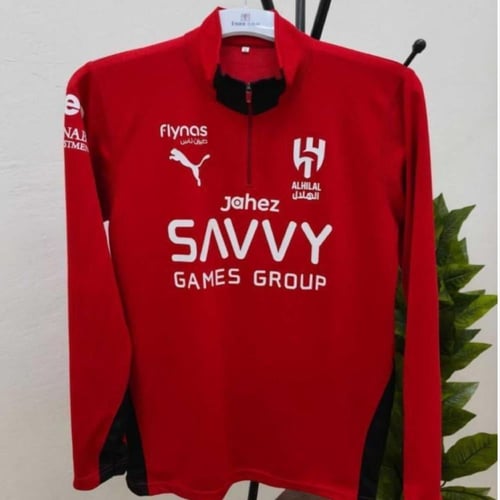 يشيرت تمارين نادي الهلال الأحمر الاساسي- قميص رياض...