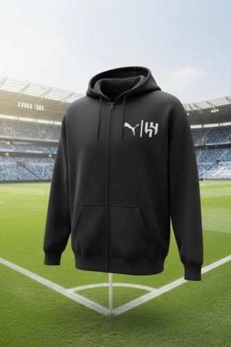 بلوفر الهلال الشتوي – أسود للرجال والنساء والأطفال