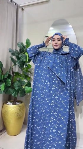 عباية العمرة الفاخرة مع الطرحة – رفيقتكِ في رحلة ا...